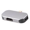 USB C Dock 3 in 1 Type C Male to HD Multimedia Interface USB A Type C Female Docking Station for Windows for Android