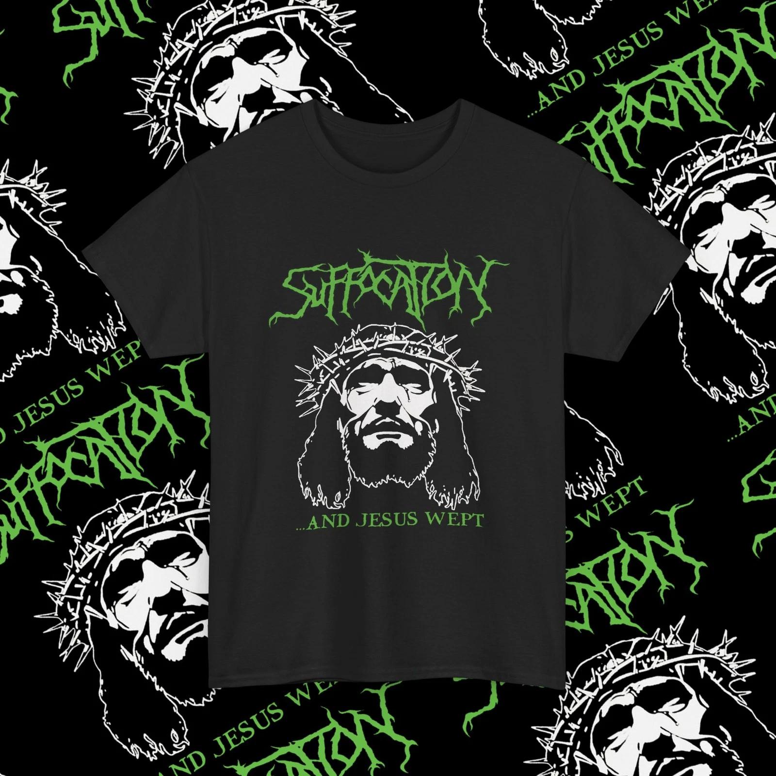 Suffocation ...And Jesus Wept T-Shirt, Death Metal Band Shirt S