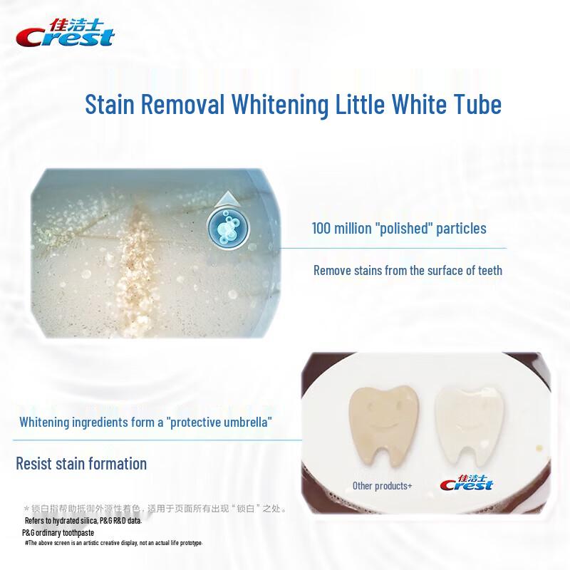 Crest Dual-Color Lock White Toothpaste