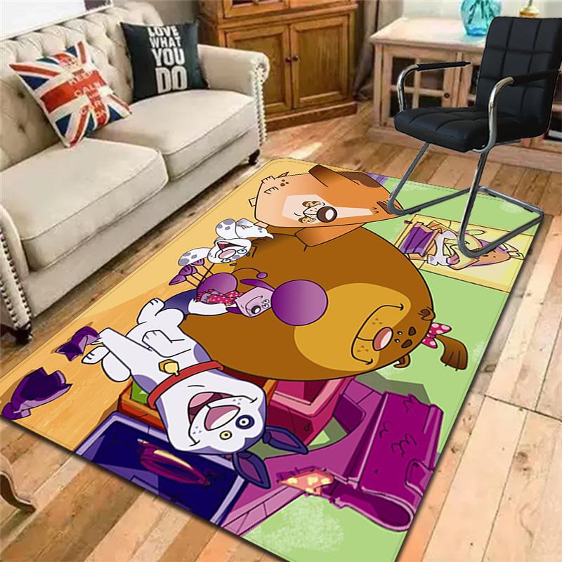 Escola Pra Cachorro Rug Floor Mat for Living Room or Bedroom Soft and Comfortable Carpet a Gift for Birthday and Holiday.ZFF0913037