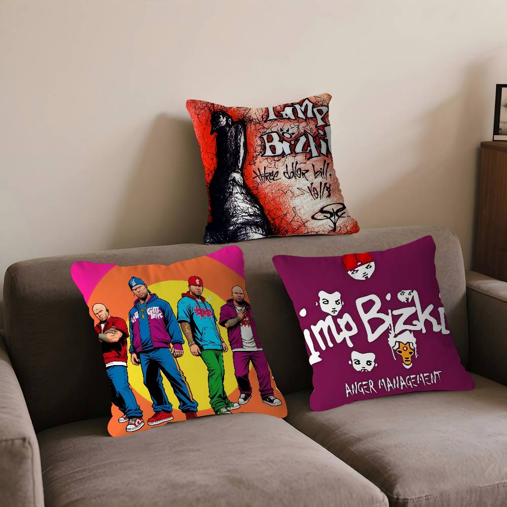Band Limp Bizkit Decorative Room Aesthetics Pillow Case Home Decor Bedroom Sofa Bed Couch Pillow Cover 45x45