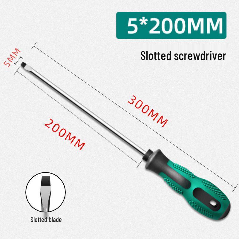 High-Strength Magnetic Screwdriver Set: Phillips, Slotted & Awl