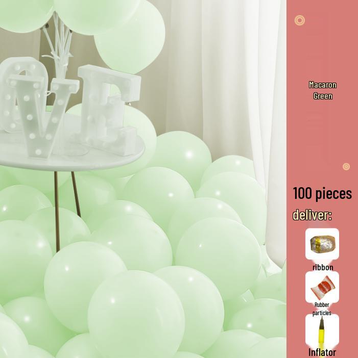 Pink Macaron Balloons: Non-Toxic Birthday Decor for Kids' Parties