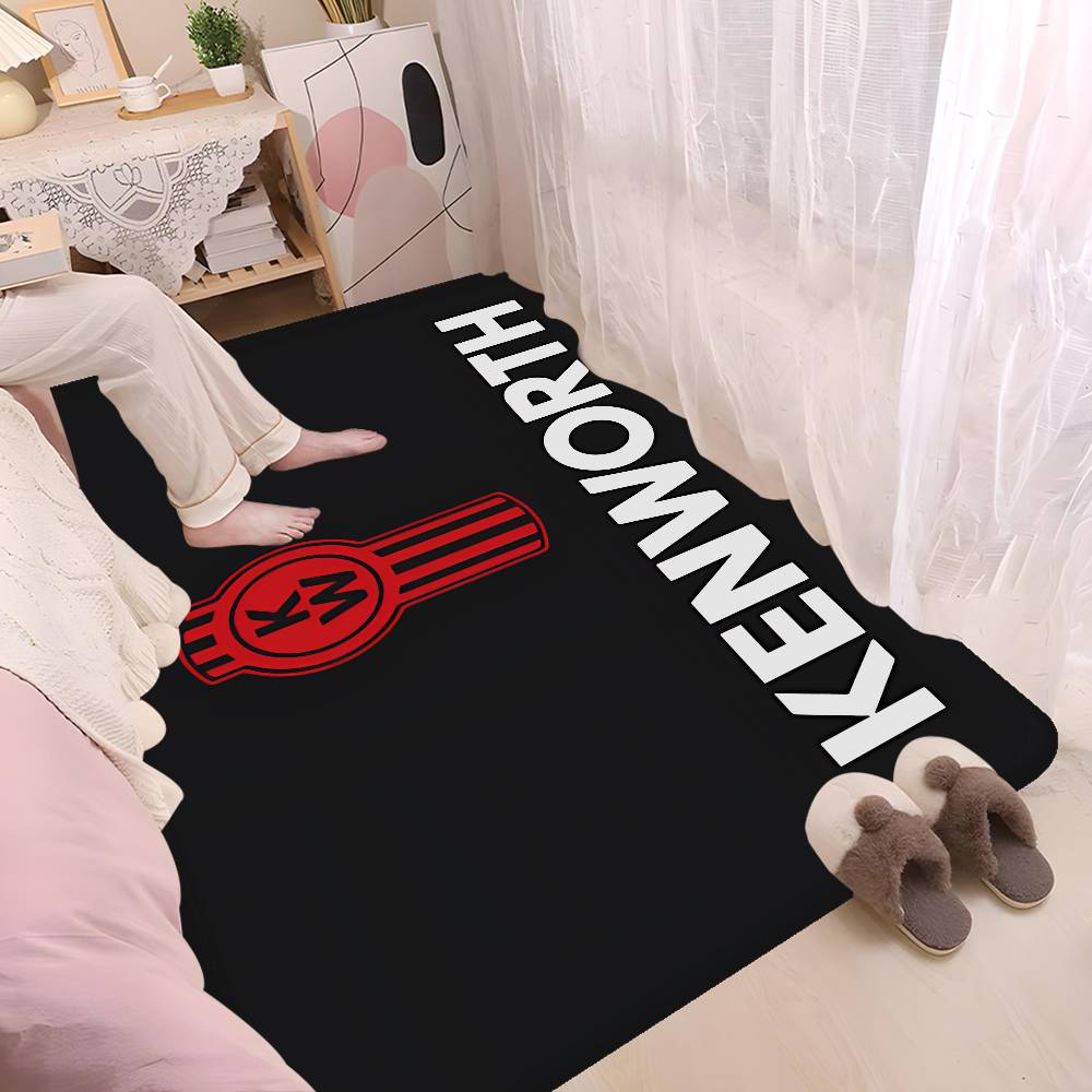 KENWORTH Logo Hallway Carpet Non-Slip Laundry Room Mat Laundry Decor Balcony Child Living Room Bedside Area Rugs