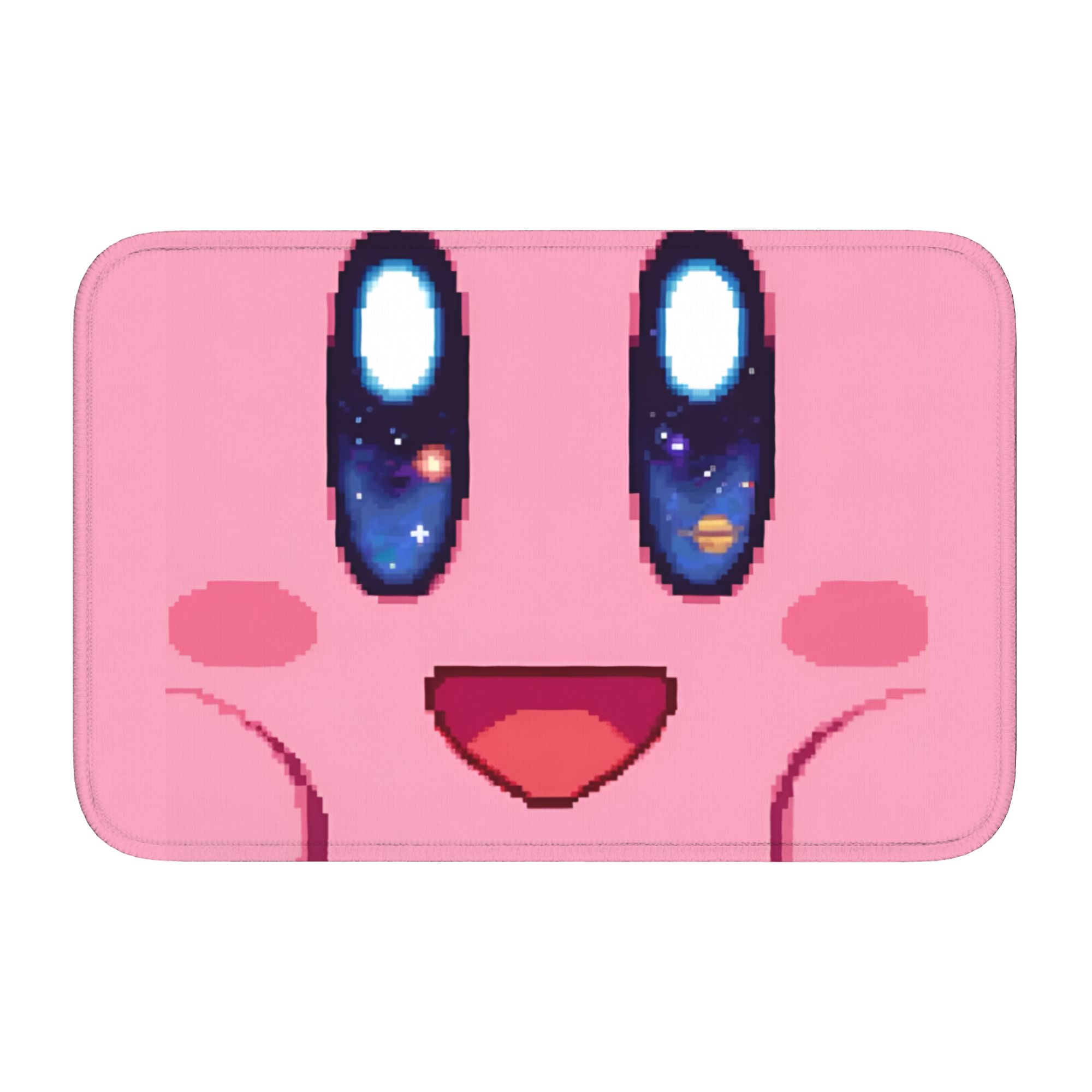 

Custom Kirbys Cartoon Game Doormat Non-Slip Entrance Welcome Kitchen Bathroom Floor Door Mat Toilet Living Room Carpet Rug 60cm x 90cm