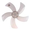 Sale 1Pc 16 Inch Household Plastic Fan Blade Five Leaves With Nut Cover For Pedestal Fan