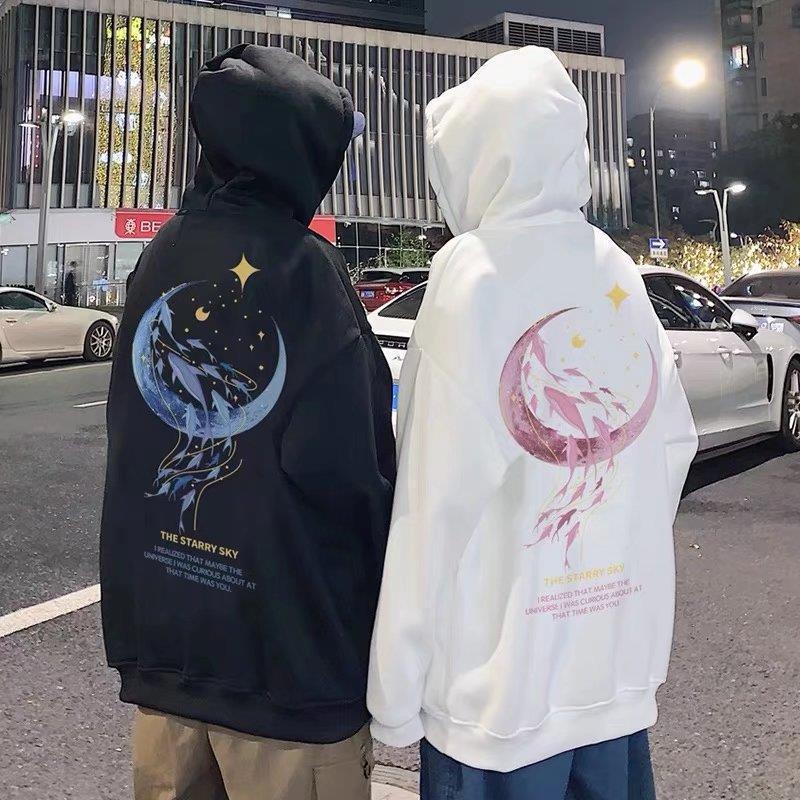 

Мужская плюшевая толстовка с капюшоном: Модный корейский стиль, свободный крой для осени и зимы. Идеально подходит для пар. 5XL чёрный