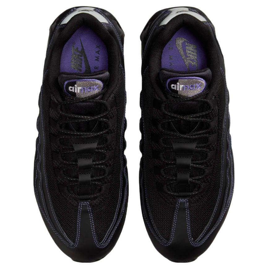 Nike Adidași pentru bărbați Air Max 95 OG Negru Violet Persan Gri Lup IB7936-001