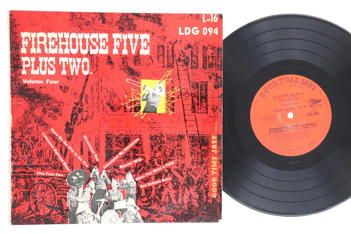 

10inch Record FIREHOUSE FIVE PLUS TWO Firehouse Five Plus Two LDG094 GOOD TIME JAZZ 1954 UK Jazz Used