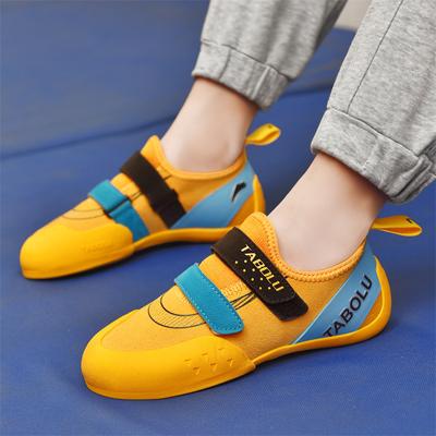 Neue Kinder Klettertrainingsschuhe Outdoor Bergsteigen Freizeit Turnschuhe Vier Jahreszeiten Sicherheit Fußschutz Kletterschuhe