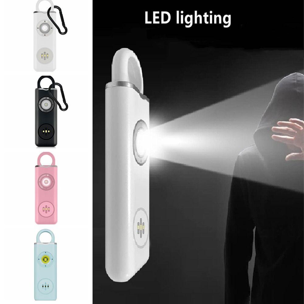 Low Battery Notice Safe Sound Personal Alarm LED Strobe Light Personal Security Alarm  Elderly
