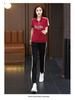 Trendy Summer Sweatshirt & Sportswear Set for Middle-Aged Moms - Loose, Slimming Casual Two-Piece 2025