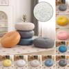 Waterproof Floor Seat Cushion Solid Color Suitable for Meditation Yoga Round Seat Pads Mat with Fillings Thicken Pads Cuscineria