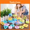 Shape Match Geometric Blocks Elephant Base Pillars Childrens Toy Educational