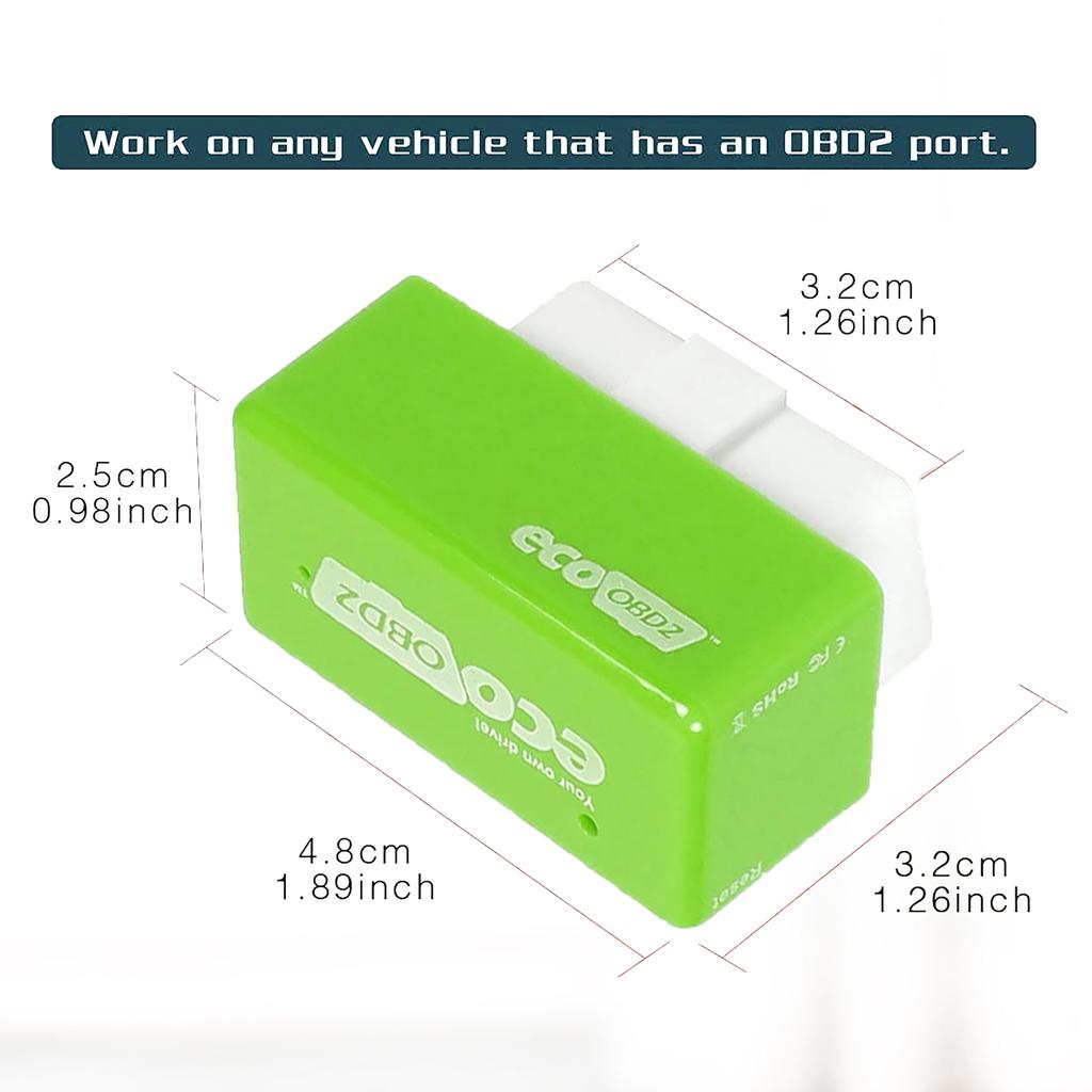 15% Oszczędność Paliwa EcoOBD2 Dla Samochodów Benzynowych Oszczędność Gazu Ekonomia Eco OBD2 Narzędzie Diagnostyczne Plug & Driver Podwójna Płytka Chip PIC16F59
