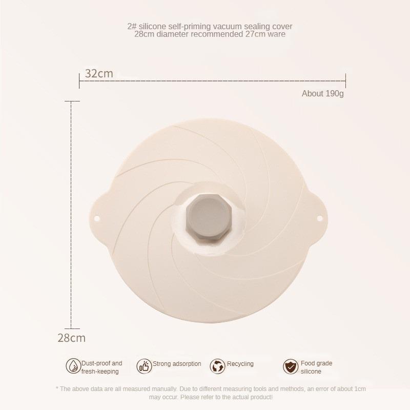 Silikon Saugdeckel Mikrowellen Hitzebeständige Abdeckung Wrap Schüssel Dosen Deckel Vakuumversiegelung Stretch Verschlussdeckel Kochgeschirr