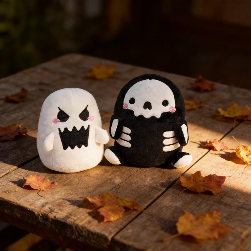 Plush Halloween Skeleton Toy With Soft Pp Cotton For Kids And Adults