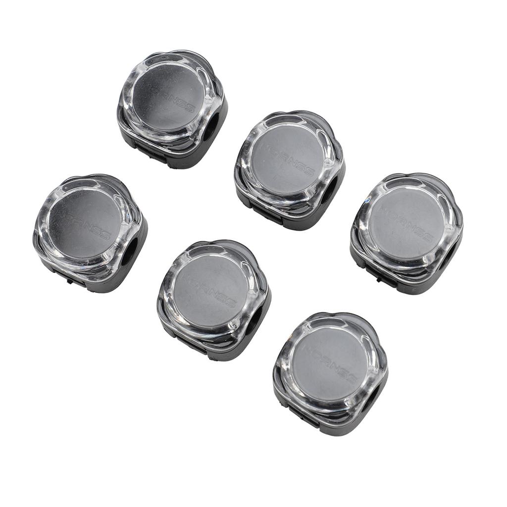 6 Pcs Magnetic Cable   7.5mm Slot Charging Cord Clip Holder Desk Wire   with   Tape