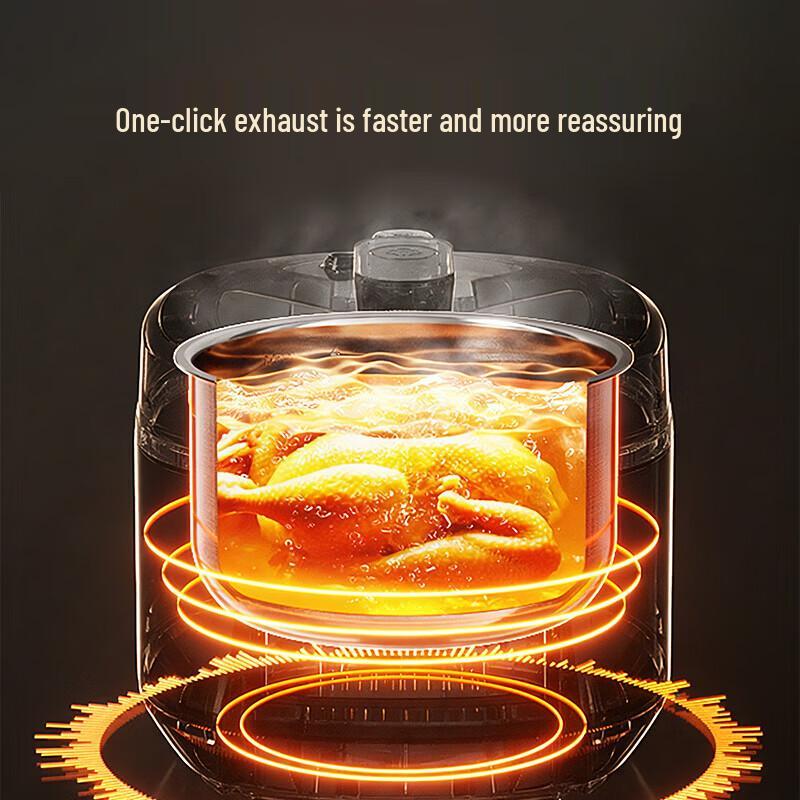 ASD 5L Electric Pressure Cooker with Double Inner Pots
