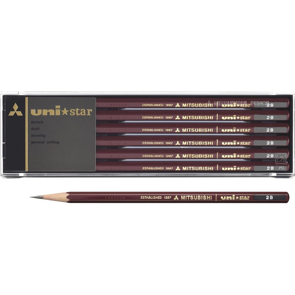 Mitsubishi Pencils Unistar 2B 1 dozen US2B