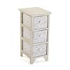 Drawer Unit - VERSA - Lili - MDF Wood - 30 X 25 X 56 Cm - White
