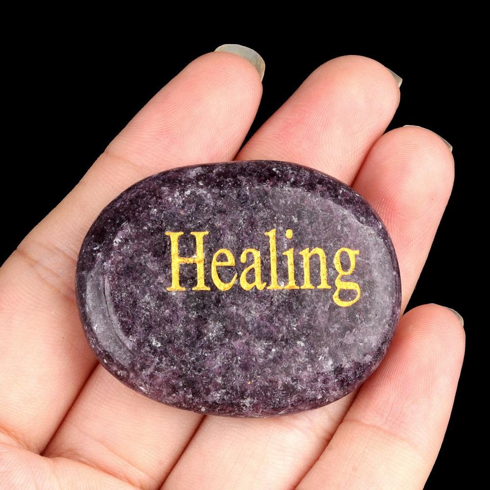 Inspirational Stones Highly Polished Natural River Rock Faith Stone DIY Rocks for Engraved Inspirational Polished Garden Stones