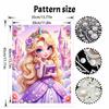 Disney Princess Pearl Painting Handmade DIY Pearl Art Painting Simple Living Room Hanging Painting Decoration