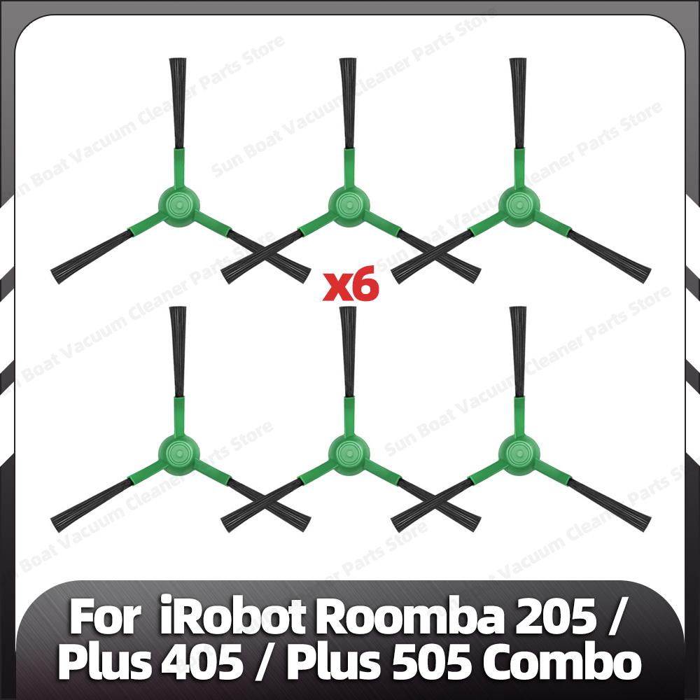 Συμβατό για iRobot Roomba 205 / Plus 405 / Plus 505 Combo Ανταλλακτικό Κύρια Πλαϊνή Βούρτσα Φίλτρο HEPA Πανάκια Σφουγγαρίσματος Ανταλλακτικά Σακούλας Σκόνης