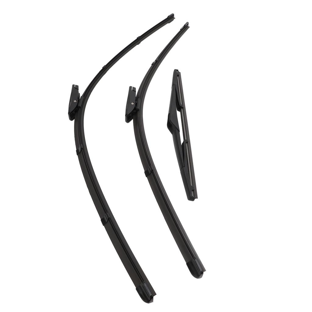 Set 3 Buc Ștergătoare Curățare Eficientă Față Spate Ștergătoare Parbriz Înlocuire pentru Grand Scenic 3 2009