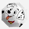 Dalmatian, Spots Themed Automatic Opening and Closing Umbrella, Brightly Colored 8-rib Portable Umbrella, Suitable for Men and Women, A Perfect Gift f