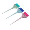 3Pcs Hair Color Brush Set Transparent Dye Brush Set with Long Handle for Salon Barber Shop Use