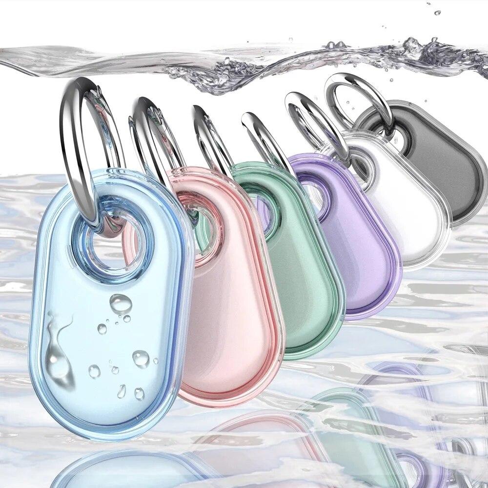Etui na Samsung Galaxy SmartTag 2 Etui Ochronne Przezroczyste Etui TPU na Galaxy Smart Tag 2 Powłoka Ochronna Wodoodporne Akcesoria