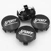 4pcs/lot 62MM Sport Rim Car Wheel Center Cap Wheels Rim Hub Caps Cover