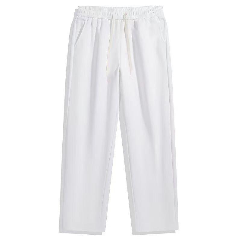 Europäische & Amerikanische Damen Plus Samt Locker Hohe Taille Einfarbig Jogginghose - Herbst/Winter Kollektion 2025
