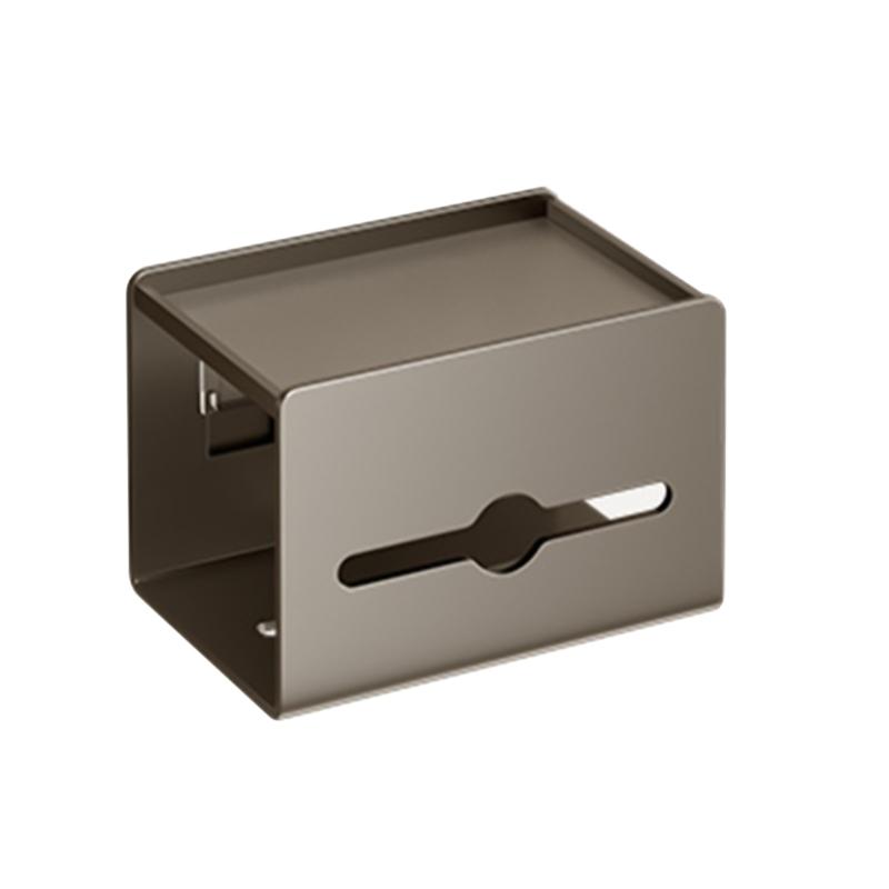 

Easy Install Toilet Tissue Dispenser with Shelf Bathroom Toilet Paper Organizes Multifunctional Toilet Roll Stand