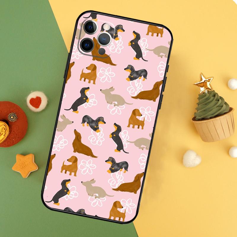 Dachshund Dackel Dog Phone Case For iPhone 17 Pro Max 17Air 16E 15 14 13 12 11 16 Pro Max Mini Shockproof Cover