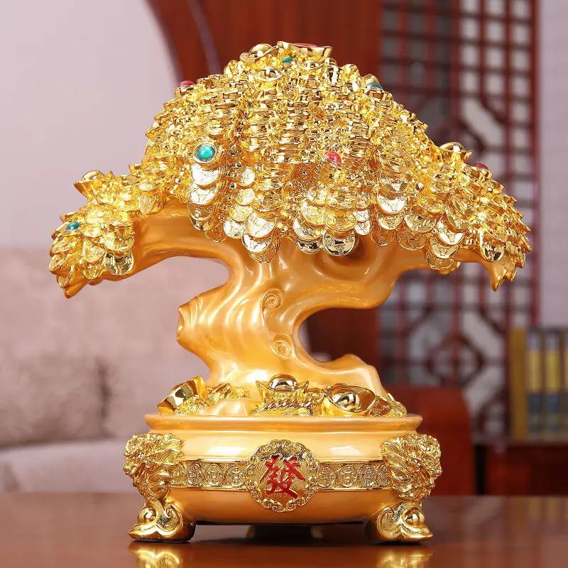 Fate Tree Money Tree Opening Gift Room Wealth Attraction Decoration Artwork Shop Office Decoration