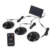 LED Solar Light High Brightness IP65 Waterproof Infrared Remote Control Solar Lamp for Outdoor