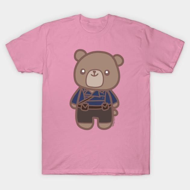 T Shirt Women Howling Commandos Bear Harajuku Print Kawaii Tshirt Summer Short Sleeve Female T-Shirt Top Tee