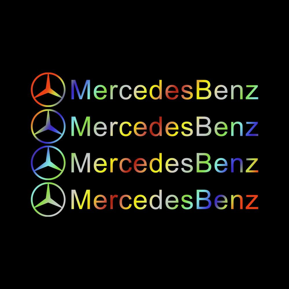 4Pcs PVC Car Door Handle Badge Protector Decal Wiper Sticker For Mercedes benz A B R G Class AMG GLK GLA CLA W204 W211 W176 W124
