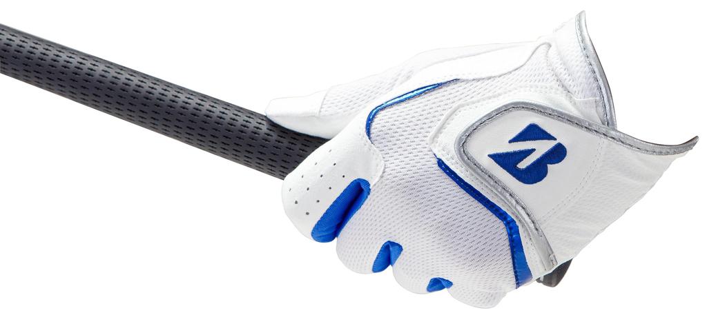 BRIDGESTONE ULTRA GRIP COOL Golf GL25S1WH24 Glove, White, 24cm, Men's,
