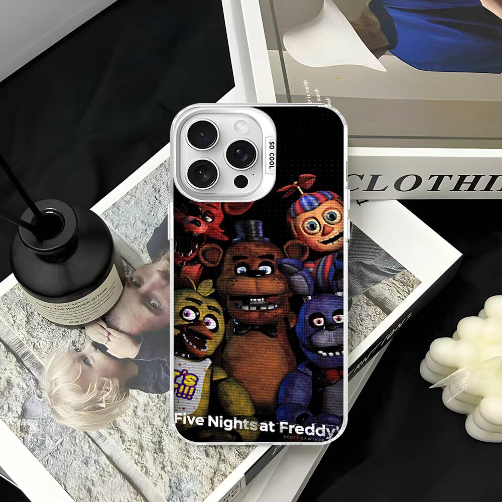 Game F-Five N-Nights At F-FreddyS For IPhone 17 16 15 14 13 12 11 Pro Max Plus Matte Color Back Phone Cover