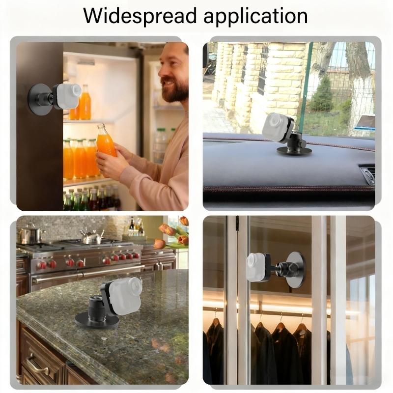 Aluminum Alloy Camera Base Bracket Featuring Detachable Magnetic Design Multiple Angle Adjust for 360 GO Ultra