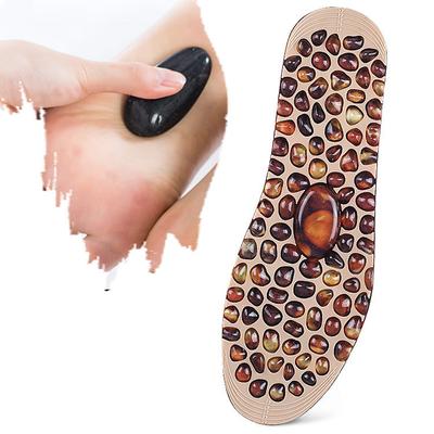 Lymphatic Massage Foot Pad Lymphatic Dredging Two Way Insoles Shoes Inserts for Men Women Foot Massager Pads