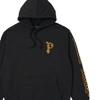 Palace FW21 Ye Olde Hoodie With Triangle Pattern and Logo Print Unisex Tops Black P21HD028