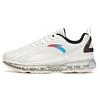 Full Length Air Cushion Low Top Running Shoes Men's White Black 912125503-1