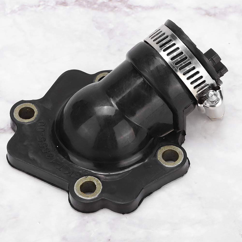 Carburetor Intake Manifold 3KJ-13555-00 for Jog50, Rubber Intake Manifold Replacement for 2-Stroke Scooters