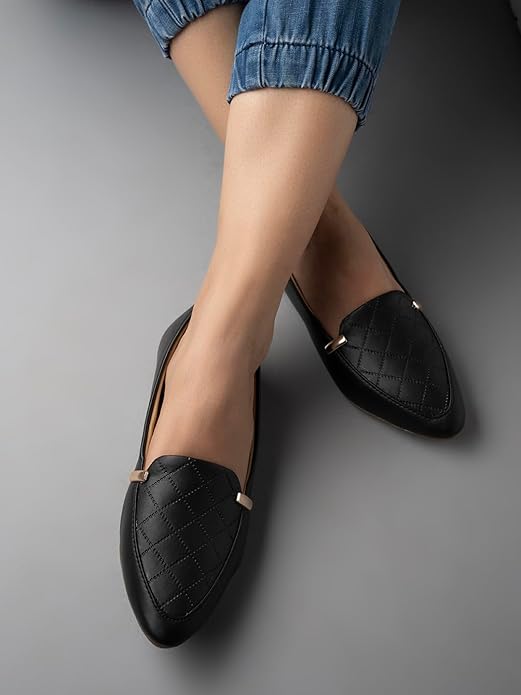 Shoetopia Women Pull On Ballet Flat Bow Detailed Flats for Women & Girls |Party, Ethnic | Comfortable