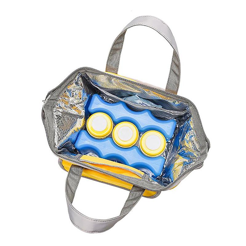 Wiederverwendbare Gel-Gefrier-Eisblöcke für Picknick, Reise, Mittagessen, Kühlbeutel, Wasserbefüllbare Frische-Lebensmittel-Aufbewahrungsbox