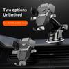 D25+105+K5 Telescopic Suction Cup Dashboard Phone Mount Air Vent Car Phone Holder Auto Locking Car Phone Clip